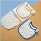 100% Cotton Cute  Baby Bibs