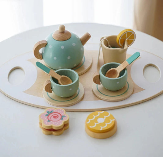 Wooden Afternoon Tea Set Toy